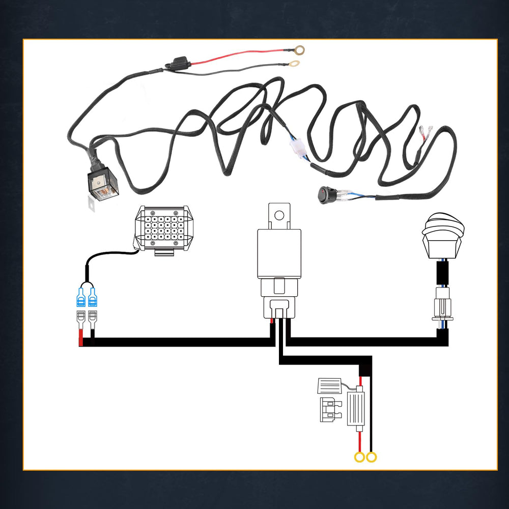 NR NIRIDER on/off rocker switch provides visible, easy lighting control.