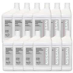 Nissan Genuine Matic-S fluid pack 12 quarts ready for smooth gear shifts.