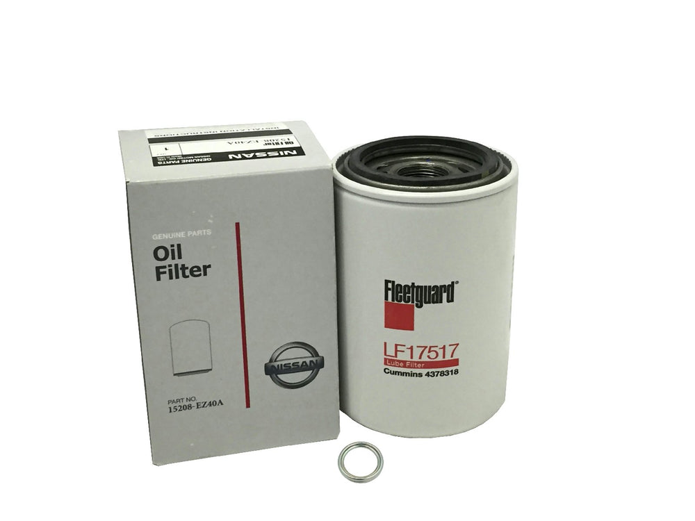 Nissan oil filter 15208-EZ40A close-up for OEM-grade filtration and engine protection