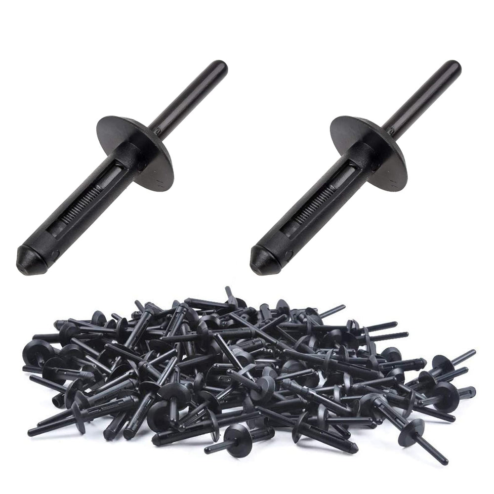 Niteguy 140pcs rivet clips kit for reliable fender and bumper mounting