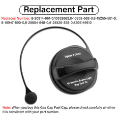 NIULPFZTK gas cap material closeup shows sturdy housing for durability