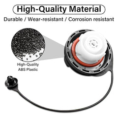 NIULPFZTK gas cap packaging shows complete OE-style components