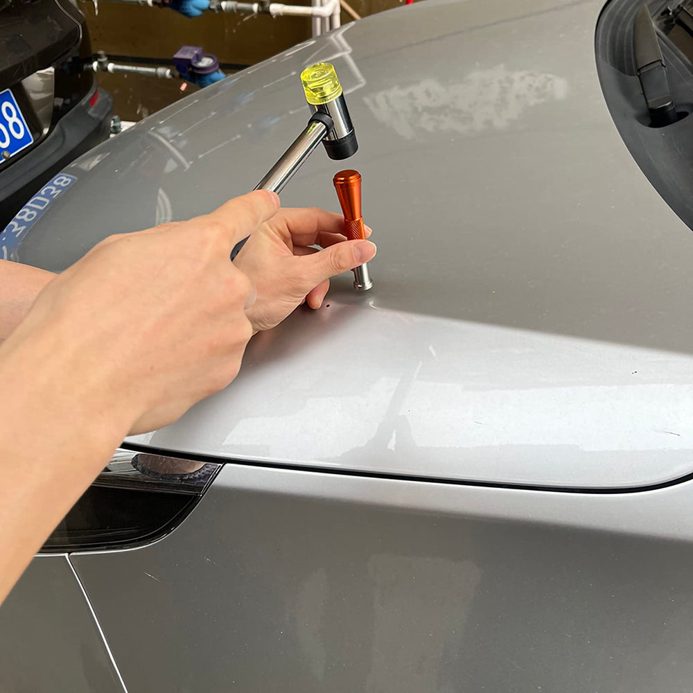NIUVOCY step by step dent removal process from inside out
