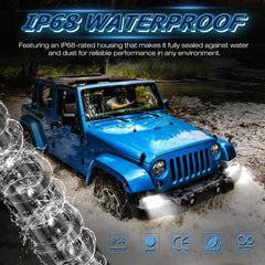 Niwaker PowerSports 6inch LED light bar offroad mount demonstrates versatile installation.