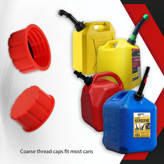 Niwicka gasket-included pack enhances seal on cans.