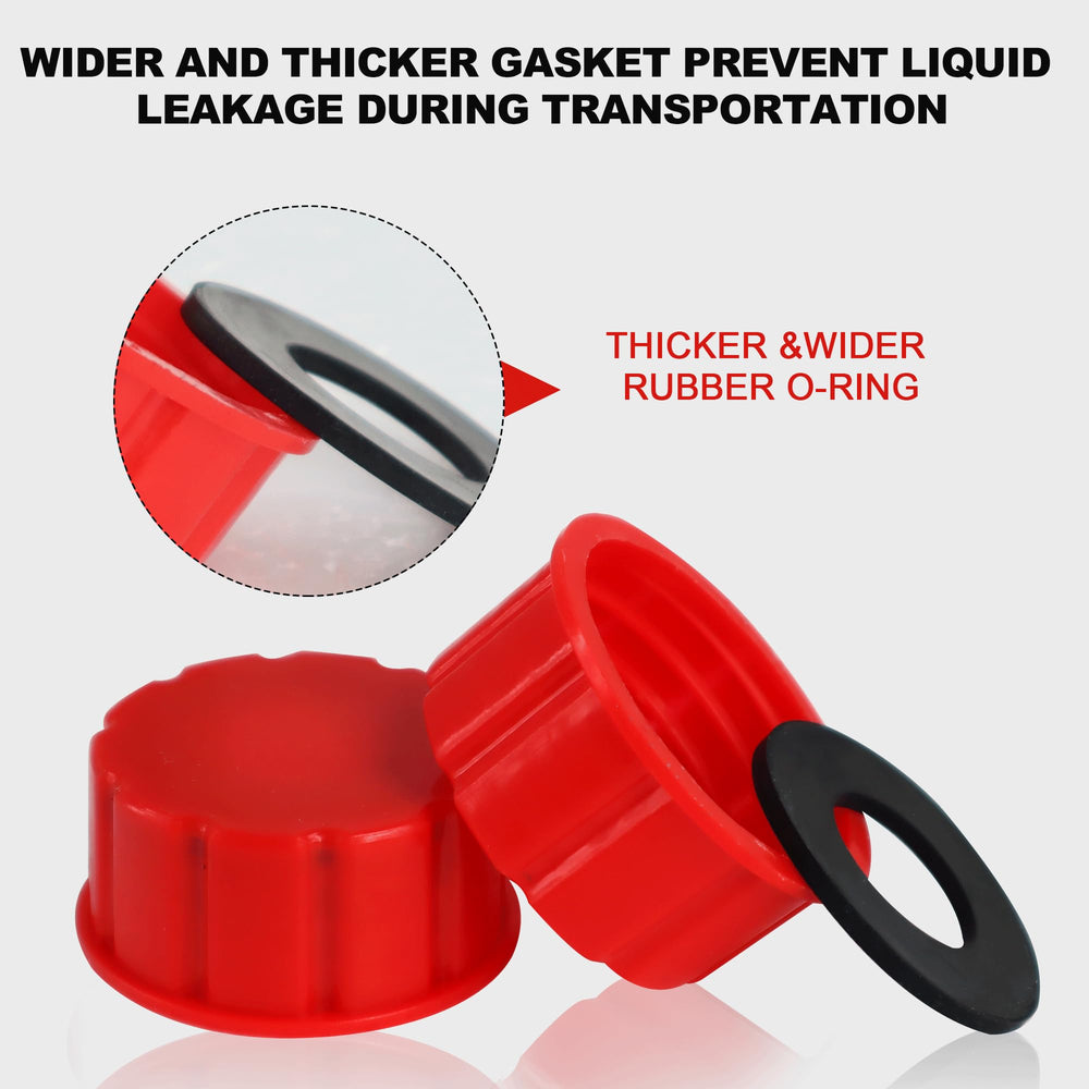Niwicka self-venting spout cap provides smoother fueling.