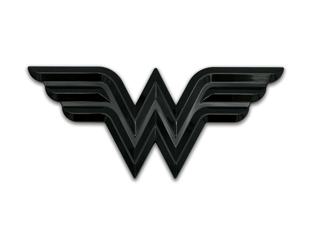 NJECT Wonder Woman emblem, 4.3x1.9 inches, enhances car styling