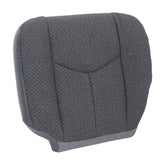 NLQR 69C driver bottom seat cover close-up with breathable fabric and tight stitching