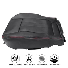 NLQR Chrysler Town and Country bottom seat cover blends with interior