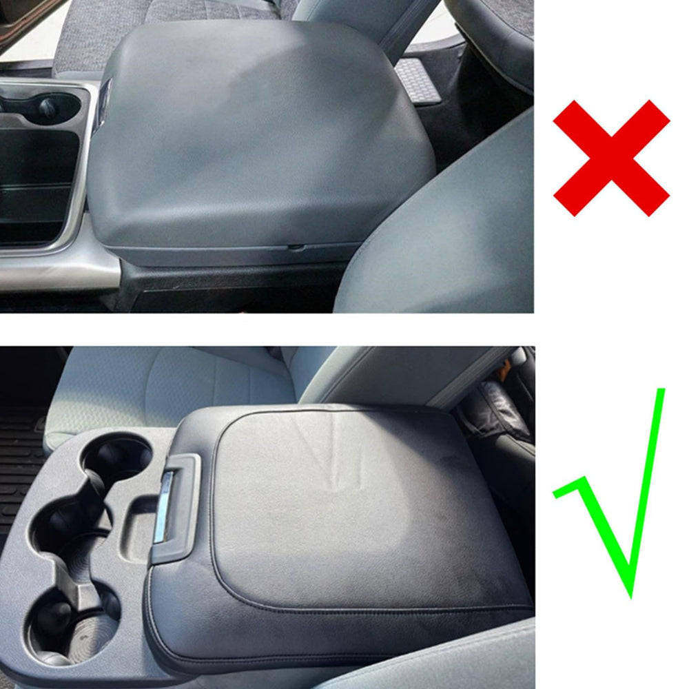 NLQR armrest cover in gray for Dodge Ram interior protection
