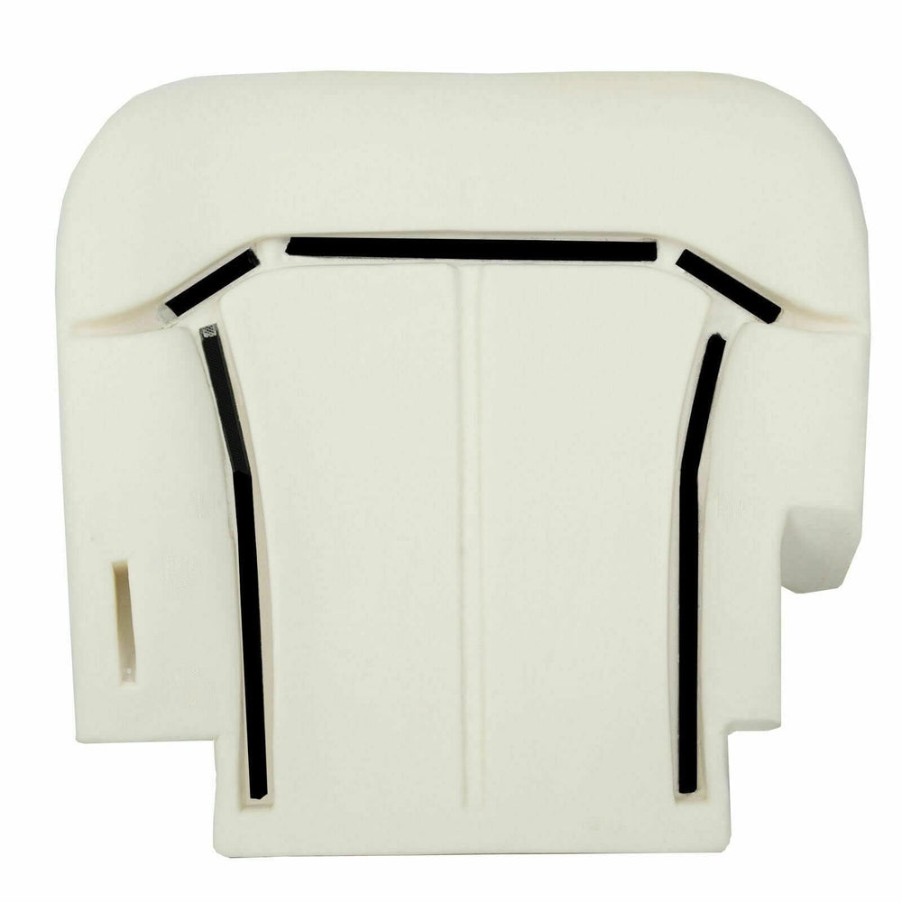 NLQR driver bottom foam cushion in front-left seat enhances long-drive support.
