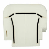 NLQR driver bottom foam cushion in front-left seat enhances long-drive support.