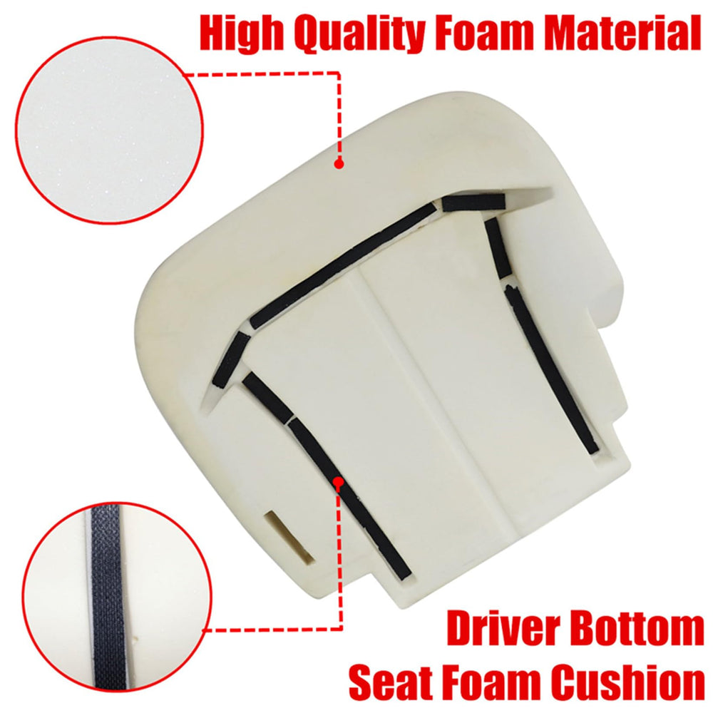 NLQR cushion installed in a Chevy/GMC cabin demonstrates improved support.