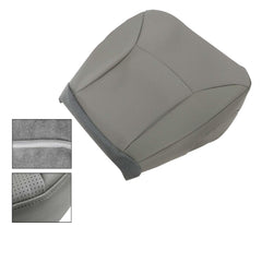 NLQR E driver side bottom perforated seat cover gray compatibility guide