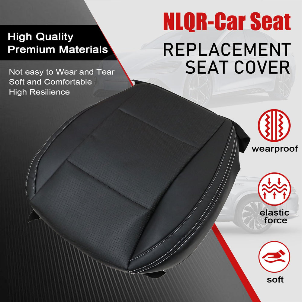 NLQR white stitch side detail highlighting clean, stylish edge.