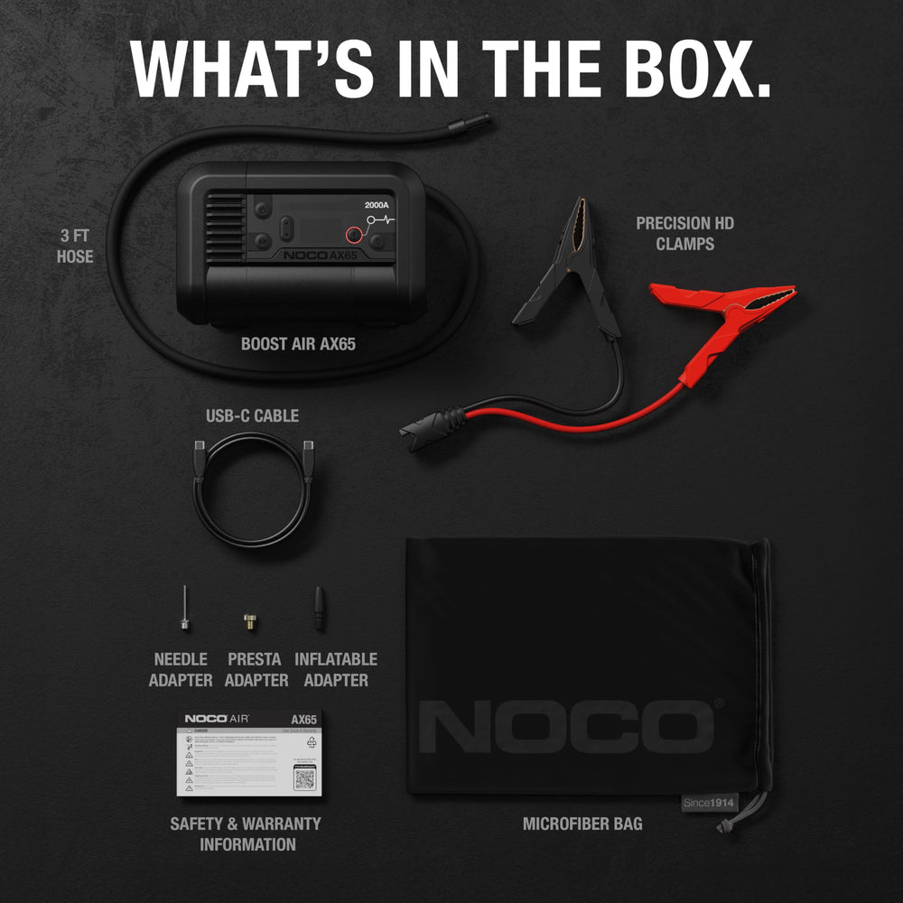 NOCO AX65 compact portable design ideal for emergency prep
