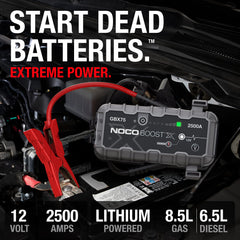 NOCO GBX75 USB-C port enables fast recharge and charging on the go