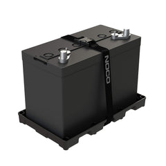 NOCO BT31S marine battery tray securely holds a Group 31 battery on boats.