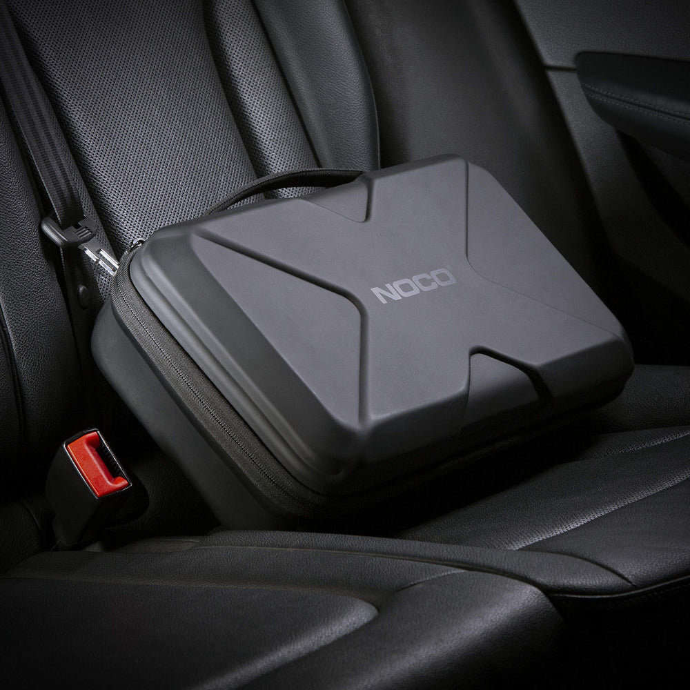 NOCO GBC015 reinforced handle for easy portability.