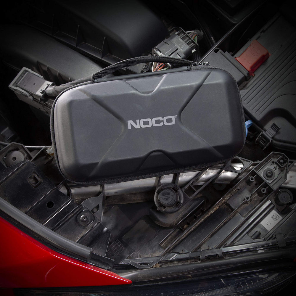 NOCO GBC017 Boost XL EVA case compact carry fits in a glove box