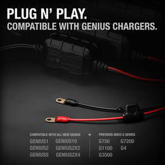 M6 mounting hole supports secure, versatile installations.