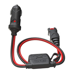 NOCO GC003 LED indicator shows when the 12V port is active for quick confirmation.
