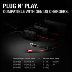 GC008 is compatible with G-series chargers and GENIUS units for versatile setups.