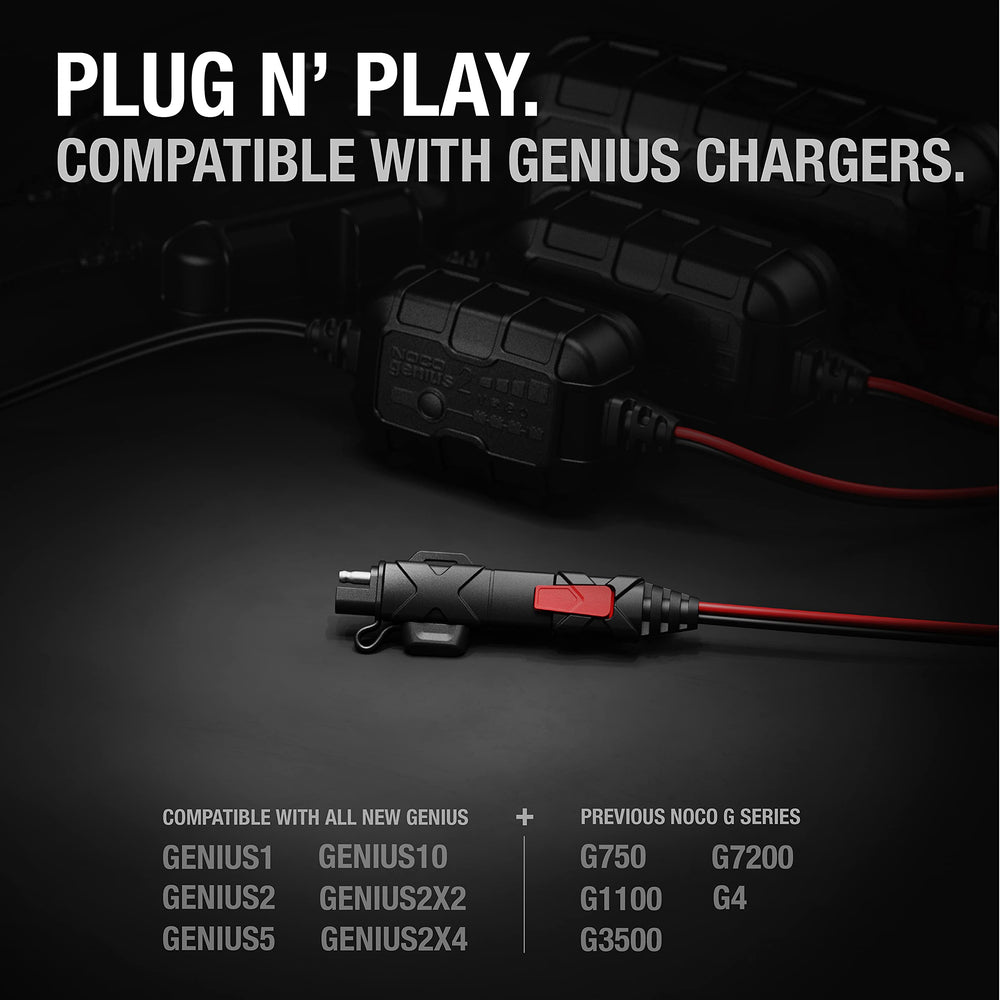 NOCO GC009 compatibility with Genius chargers expands accessory options.