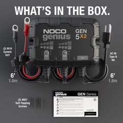 NOCO GEN5X2 anti-vibration backing reduces shock and noise