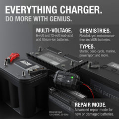 NOCO GENIUS5 precision pulse desulfation restoring battery health over time