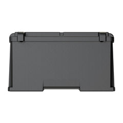 NOCO HM408 captive lid close-up for quick, secure access during installations.