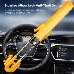 NOEAIKE double-hook design ensures a secure fit on most steering wheels