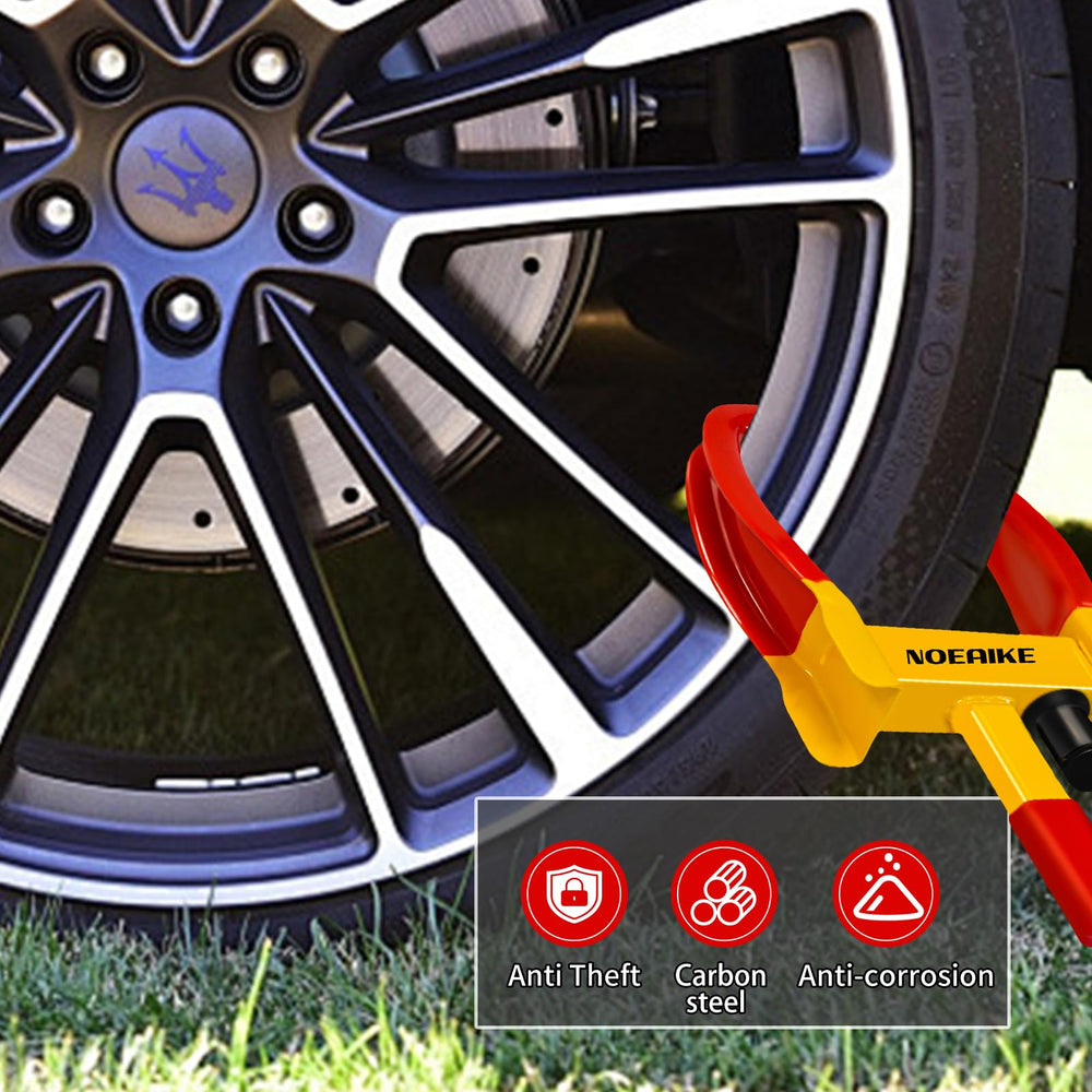 NOEAIKE Trailer Lock includes three keys for convenient access