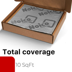 Embossed indicator on Noico Pro foil to verify proper installation