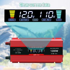 Nomal inverter compact design saves space in vehicle storage.