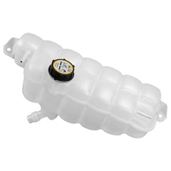 NOOYEESMO 603-318 coolant reservoir tank front view showing durable PP housing for high-temperature use