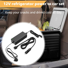 Norward power cord for BougeRV compatibility ensures steady power for portable fridges during trips