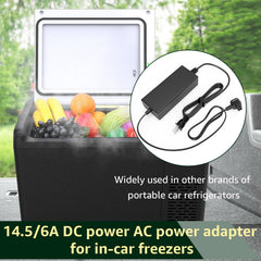 Norward power cord for BougeRV fridge enables steady operation on the go