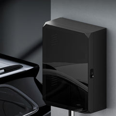 NOTASA Tesla Wall Charger Cover interior space showing large 24x20x10 inches area