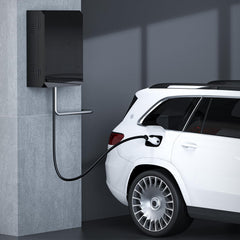 NOTASA universal compatibility showing Tesla and other EV chargers fitting securely