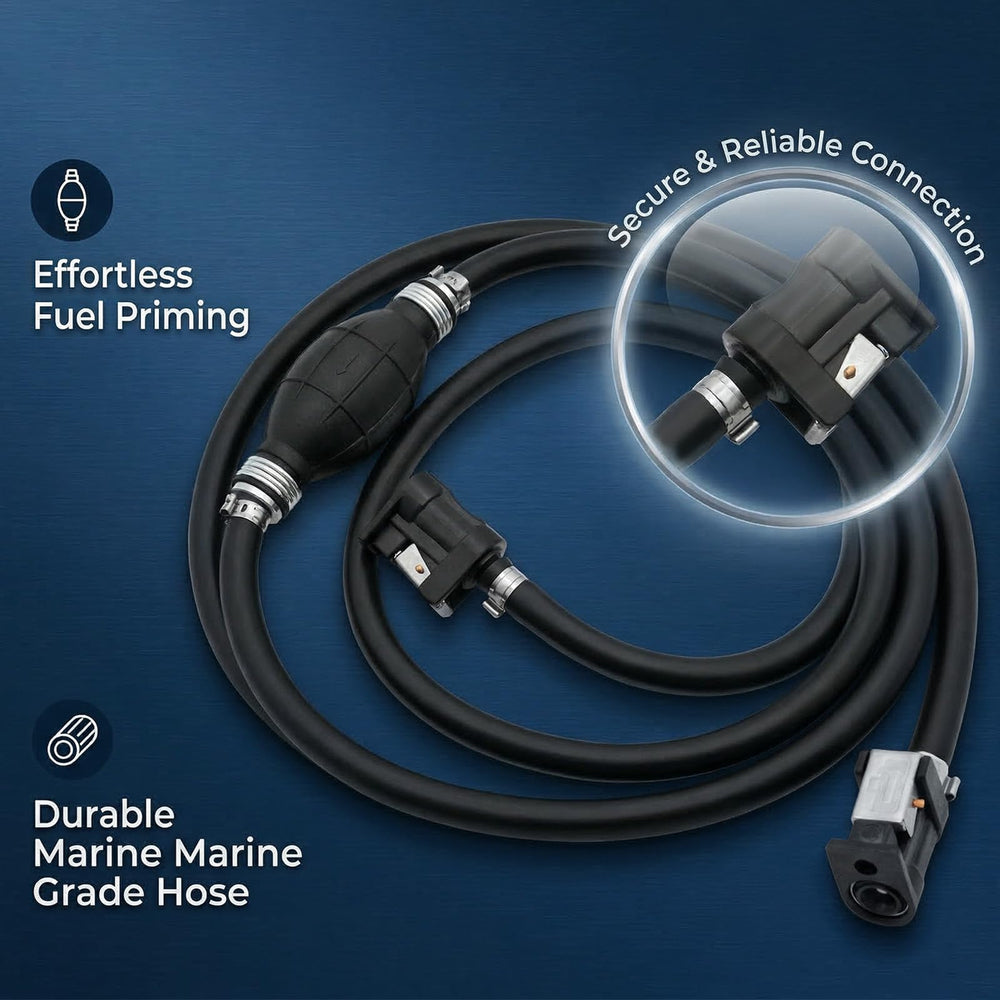 NOTETOUPT marine fuel line compatible with outboards and RVs