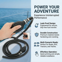 NOTETOUPT alcohol-resistant hose supports long-lasting marine use
