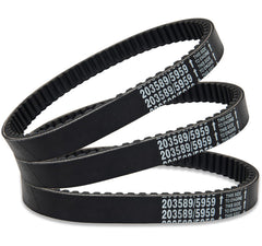 NOTETOUPT 30-series go-kart belt close-up shows durable rubber construction.