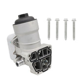 NOVAPARTS aluminum oil cooler housing assembly for Passat TDI ensures durable, leak-resistant performance.