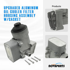 Close-up view shows gasket-installed housing for easy, reliable direct replacement.