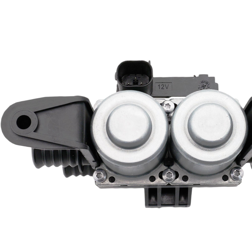 NOVAPARTS BMW heater valve backside image highlighting connection points.