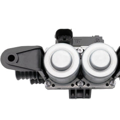 NOVAPARTS BMW heater valve backside image highlighting connection points.