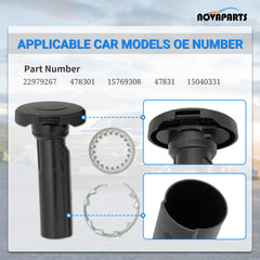 NOVAPARTS spare tire hoist protection illustrates rust resistance in harsh conditions.
