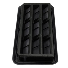 NOVAPARTS rear vent net installed on 2010–2018 Wrangler JK, easy upgrade.