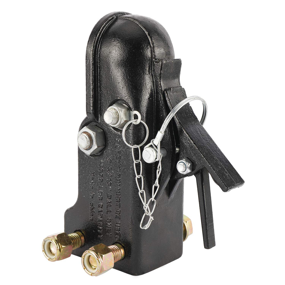 NovelBee adjustable hitch for up-down leveling.